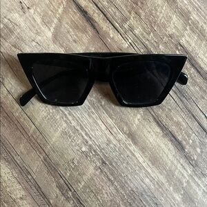 Amazon Black Angular Sunglasses
